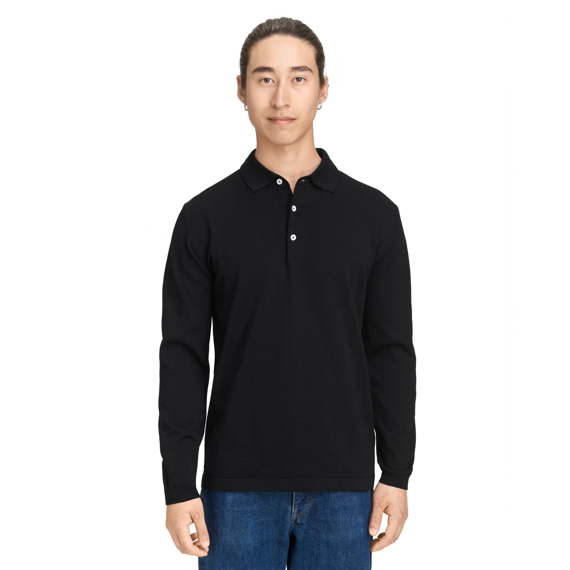 Polo Long Navy Blue